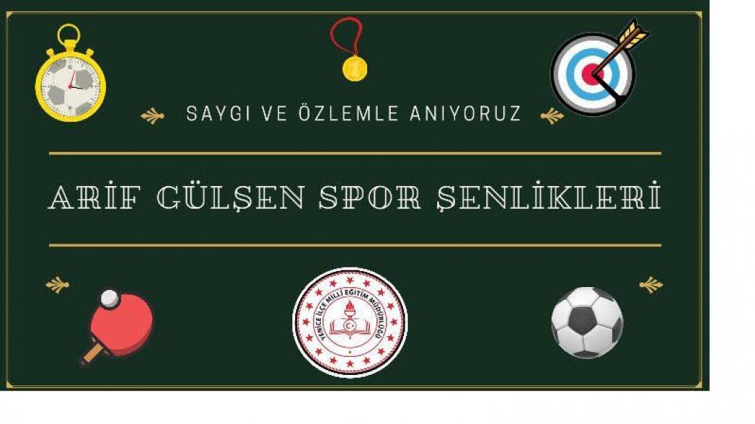 Arif Gülşen Spor Şenlikleri Futsal  Müsabakaları Fikstürü Yayınlandı