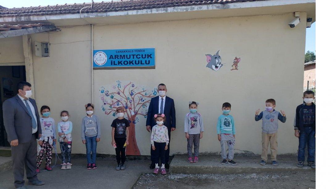 İlçe Milli Eğitim Müdürümüzün Armutçuk Köy Okulumuzu Ziyareti