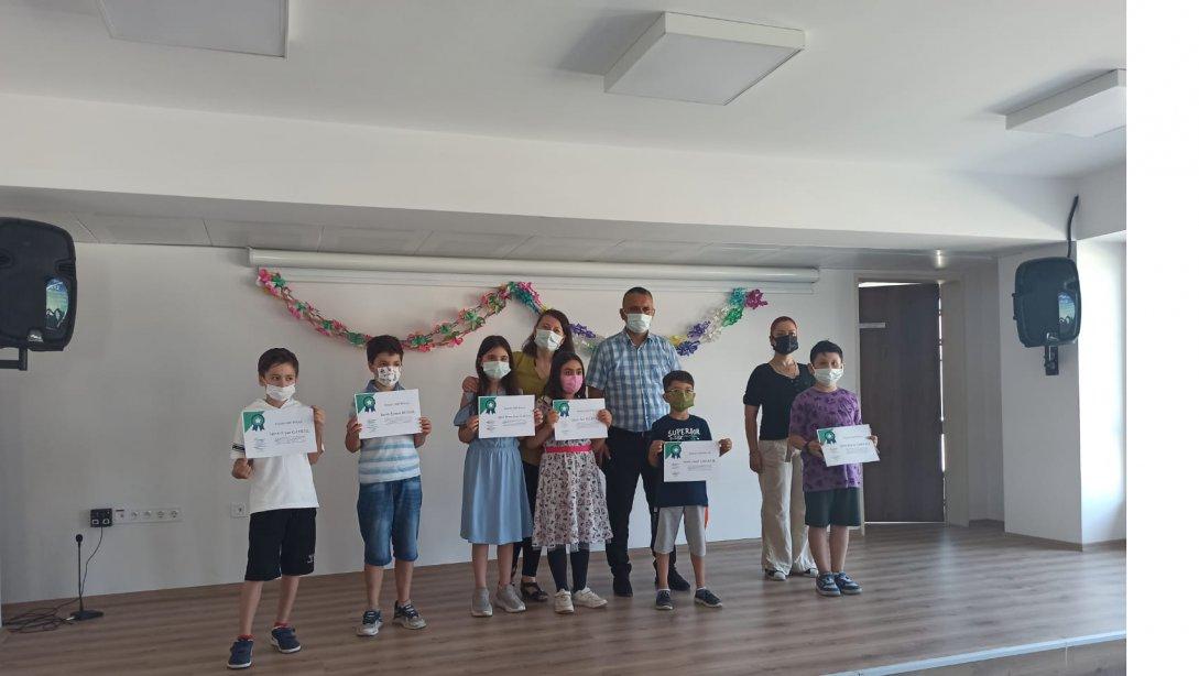 Atatürk İlkokulu Anlayarak Hızlı Okuma Eğitimi Programı Sona Erdi