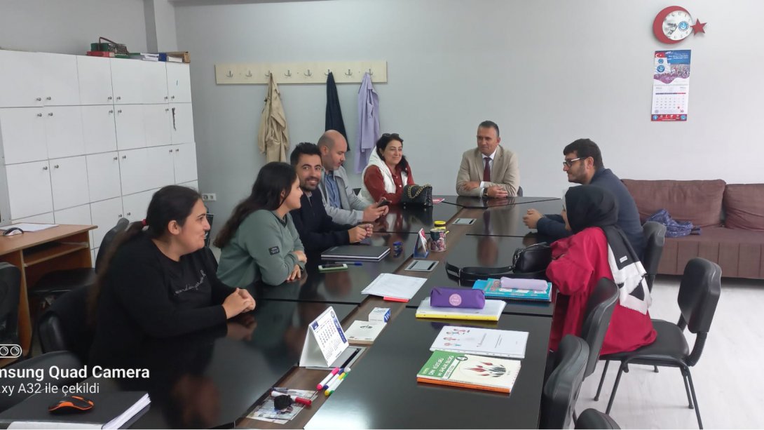 İlçe Milli Eğitim Müdürümüz Pazarköy Şehit Halil Kandemir Ortaokulunu Ziyaret Ettiler