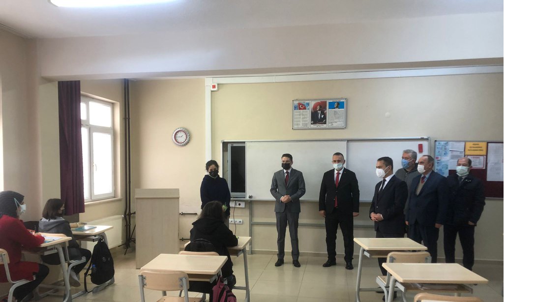 Vali İlhami AKTAŞ Okullarımızı Ziyaret etti.