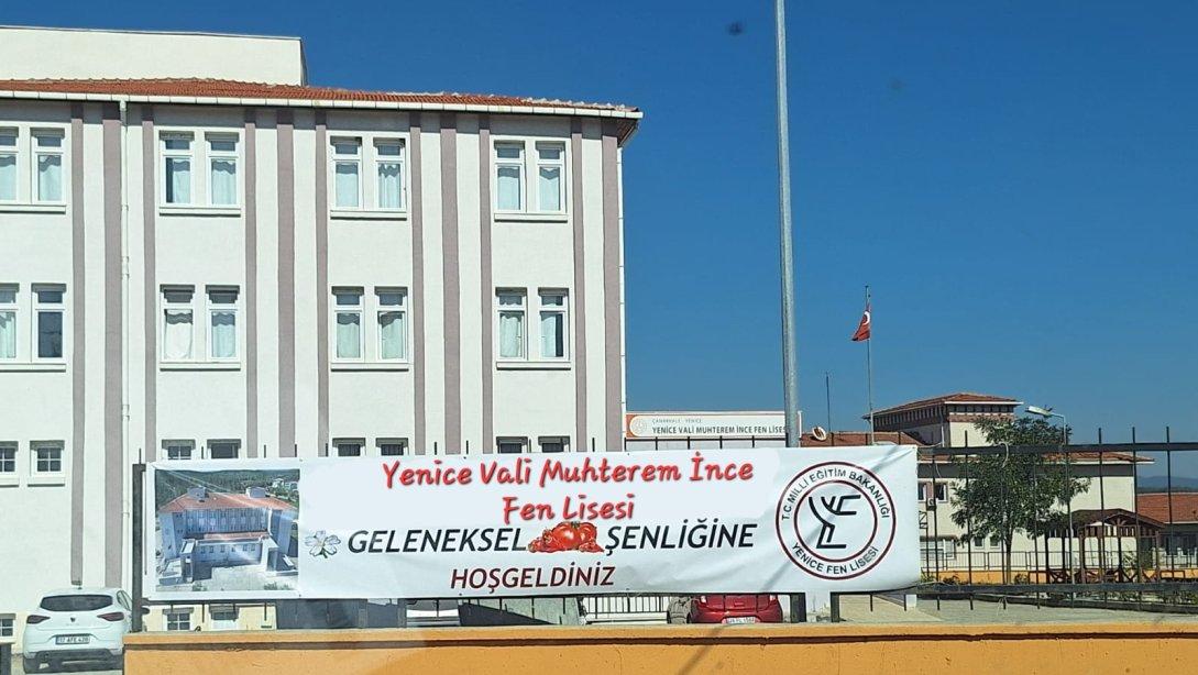 Yenice Vali Muhterem İnce Fen Lisesi'nde 