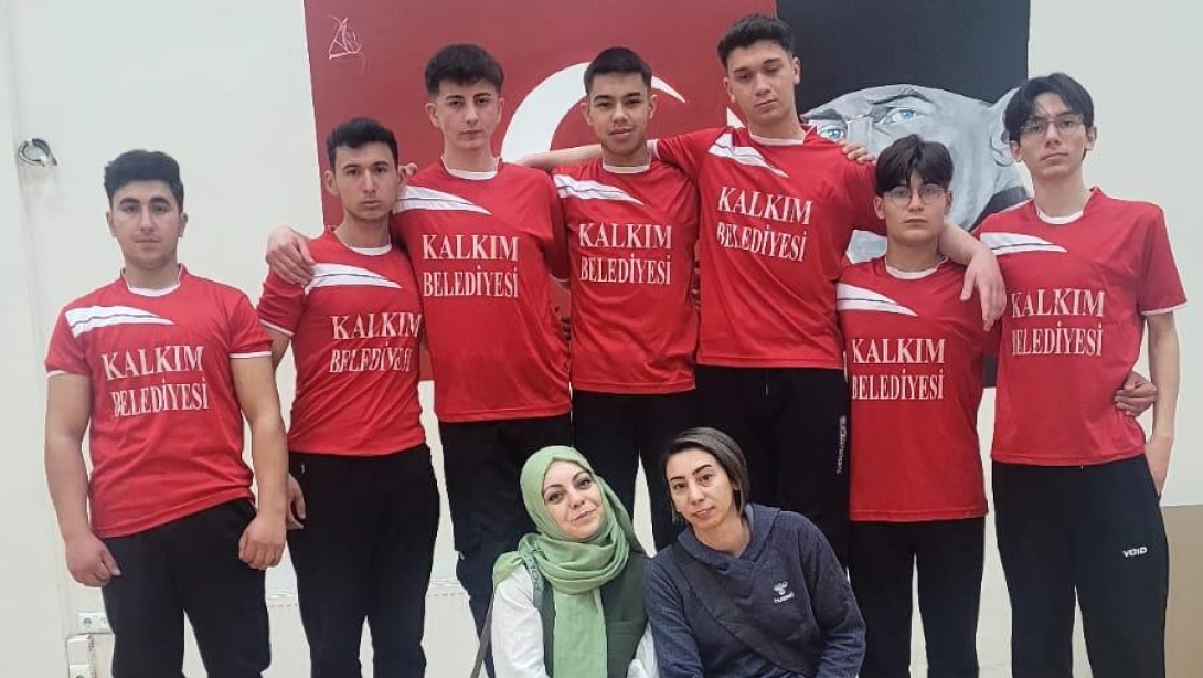 OKUL SPORLARI GENÇ ERKEKLER BİLEK GÜREŞİ MÜSABAKLARINDA İLÇEMİZİ KALKIM ÇOK PROGRAMLI ANADOLU LİSESİ BAŞARI İLE TEMSİL ETTİ