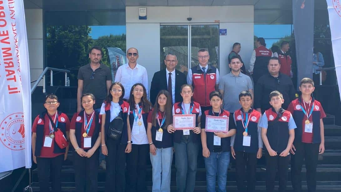ÇANAKKALE MERKEZ'DE GENÇ GIDA DENETÇİLERİ PROJESİ KAPANIŞ TÖRENİ GERÇEKLEŞTİ